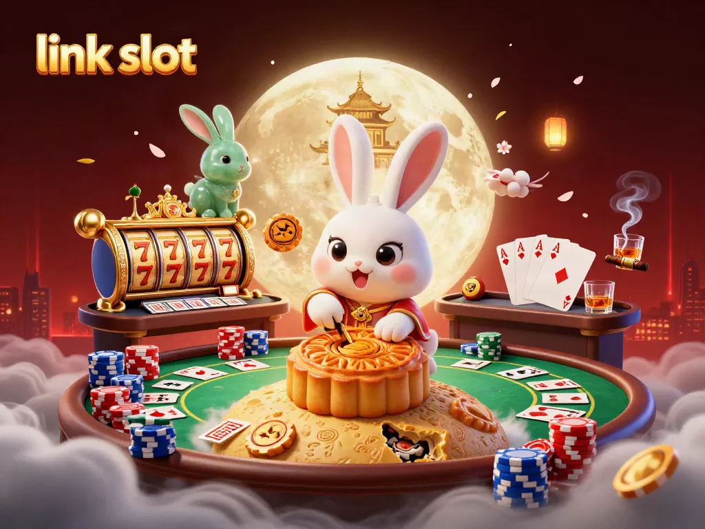 Experience the exciting world of link slot games with vibrant characters and dynamic scenes.