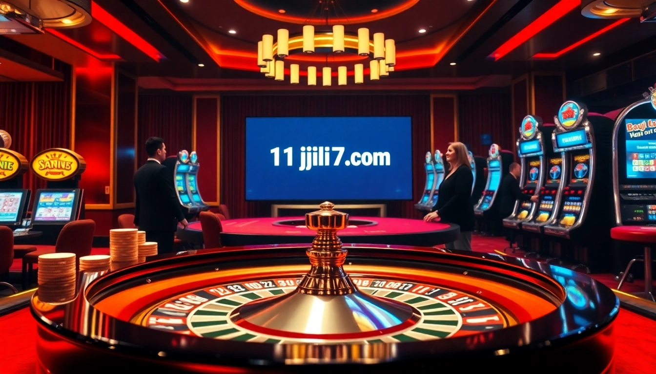 Experience the excitement at 11jili7.com with vibrant casino tables and thrilling gambling action.