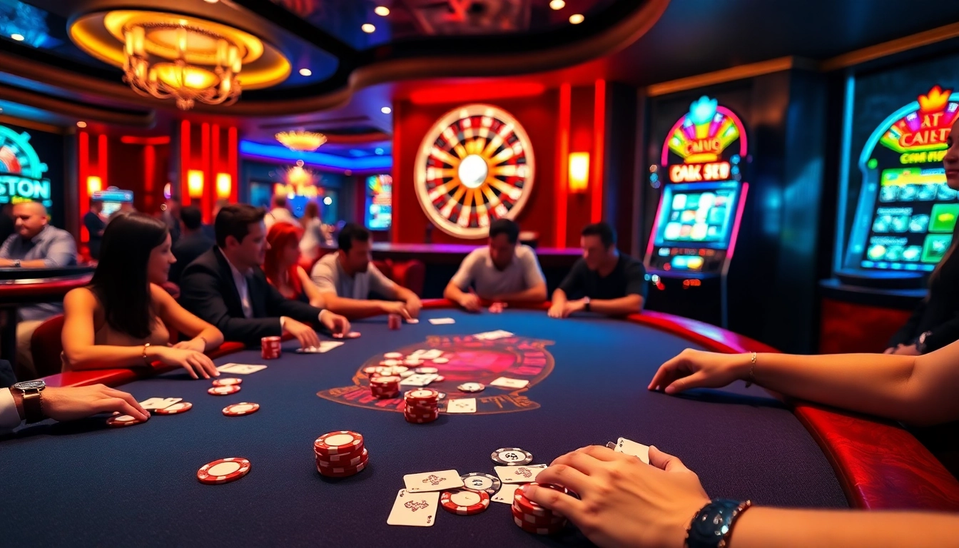 Experience the excitement of casino gaming with https://www.bdtk1.org/ featuring poker tables and vibrant slot machines.